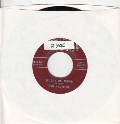 Nellie Lutcher – Hurry On Down / I Never Get Tired  7" 45 Foto 1 de 4