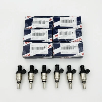 ​​​6x 1427240 Fuel Injectors For 1999-06 BMW 320i 325ci 325i 325xi 525i X3 Z3 Z4 Foto 1 de 4