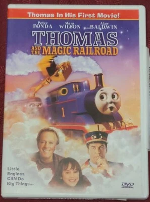 Thomas and the Magic Railroad DVD (2000) USED Good Condition  Thomas First Movie - Image 1 of 4