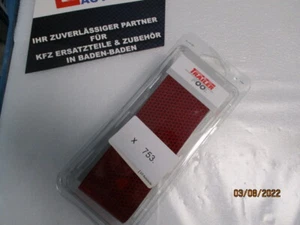 Original TrailerPool 021000212-VP Warnmarkierungsfolie Avery, L 4000 mm, rot neu - Bild 1 von 2