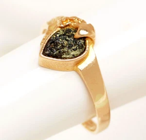 Lapponia Finnland Damenring Designerring 14 Karat 585 Gold 1,96 g Pyrit Gr. 55 - Picture 1 of 6