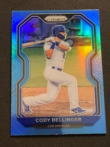 CODY BELLINGER #135 - 2021 PANINI PRIZM -CARLOINA BLUE PRIZM SP