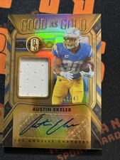 2023 Panini Gold Standard Jersey AUTO Patch Good as Austin Ekeler /49 Chargers