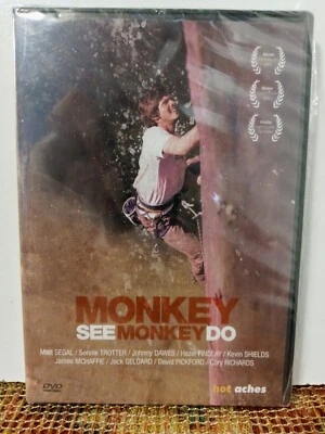MONKEY SEE MONKEY DO (DVD, Climbing/Mountaineering) NEW, Sealed - Image 1 of 2