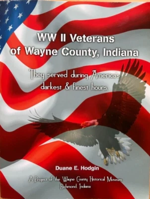 Indiana Wayne County Richmond History World War II Veteran Biographies & Photos Foto 1 de 4