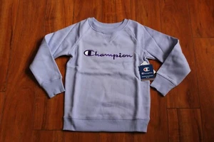 NWT GIRLS CHAMPION SZ S 8 SWEATSHIRT PURPLE - Picture 1 of 3