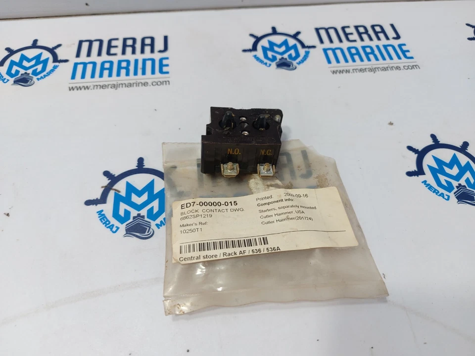 CUTLER-HAMMER 10250T1 Contact Block D.C.250V MAX - Image 1 of 4