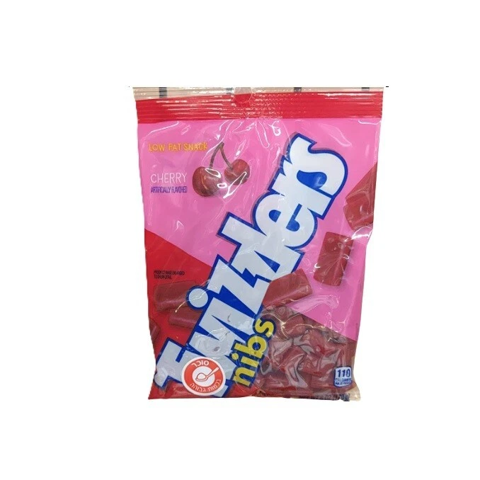 5x Twizzlers Nibs Cherry Flavor Candy Licorice, 170 Grams, From Israel, Kosher - Image 1 of 1