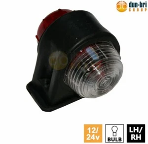 DBG End Outline Marker Lamp 12V 24V Left Right Front (White) Rear (Red) Marker - Imagen 1 de 1