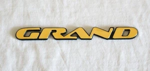 Pontiac 1997 - 2001 ""gran"" premio emblema chapado en oro 24 k - 10246503 - Imagen 1 de 2