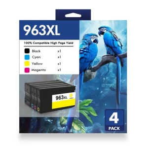 4XL PATRONEN SET für HP 963 XL OfficeJet Pro 9010 9012 9014 9015 9016 9019 9025 - Bild 1 von 6