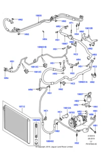 Land Rover Genuine LR010856 Hose Replacement Fits Range Rover 2010-2012 - Picture 1 of 7