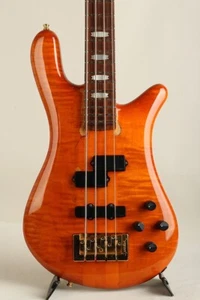 Spector NS-2 Amber 1980s Bass Guitar - Picture 1 of 11