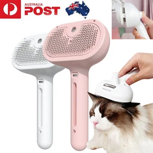 Electric Pet Spray Massage Comb Remove Loose Hair Pet Bath Shedding Massage Tool - Picture 1 of 13
