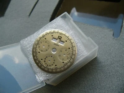 Cronógrafo Eska Valjoux 72 C esfera vintage solamente (COMO NUEVO) Foto 1 de 4