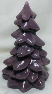 Christmas Holiday Tree - Eggplant Purple Glass - Mosser USA - Medium 5 1/2" - Picture 1 of 1