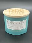 Sand + Paws Candle Sun Washed Citrus Dog Lover Pet Odor Candle 11.5oz