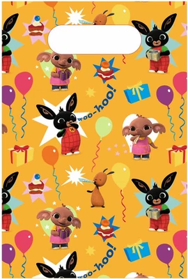 9911888 - Sacchetti Di Carta Con Licenza Ufficiale Bing (Confezione Da 8) - Immagine 1 di 4