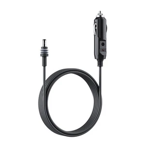 DC Car Charger Cord 18 AWG Power Cord 12V DC Input Black And Gray Design - Afbeelding 1 van 9