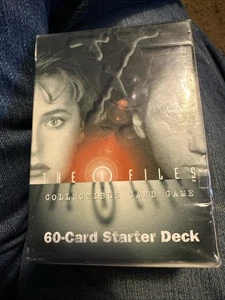 *NEW FACTORY SEALED* X-Files CCG  60 Card Starter Deck - Picture 1 of 2