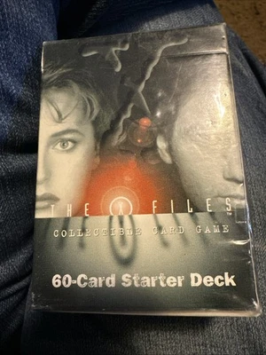 *NEW FACTORY SEALED* X-Files CCG  60 Card Starter Deck - Image 1 of 2