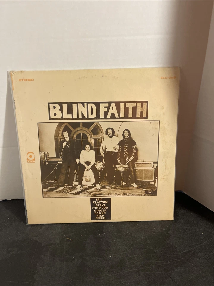 Vintage 1969 Blind Faith LP Vinyl Record Eric Clapton ATCO Records - Image 1 of 1
