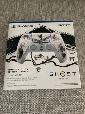 Ghost of Yotei PS5 Controller DualSense Wireless Black Limited Edition New - Image 1 of 4
