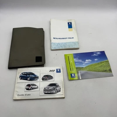 Folleto Uso y Mantenimiento PEUGEOT 207 2007 Italiano Original UM-403 - Imagen 1 de 4