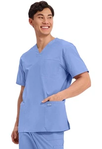 Ciel Cherokee Workwear Professionals Scrubs Herren V-Ausschnitt WW695 CIE - Bild 1 von 6