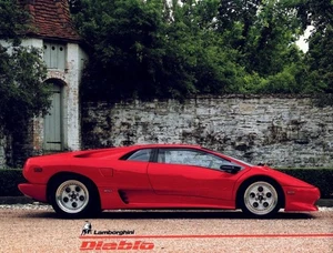 Catalogue Brochure Lamborghini Diablo 1996 USA - Imagen 1 de 2