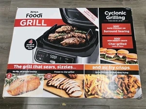 Ninja AG300 Foodi 4-in-1 Indoor Grill with 4 Quart Air Fryer - Black - New - Picture 1 of 2