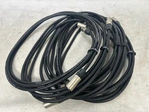 Cable de control DMX Van Damme Dataplex 5 pines (2 pares) 3 metros en muy buena condición - Lote de trabajo de 5 - Imagen 1 de 3