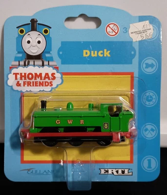 НОВЫЙ Паровозик Thomas & Friends ERTL Duck Great Western Engine GWR поезд 63 - Изображение 1 из 4