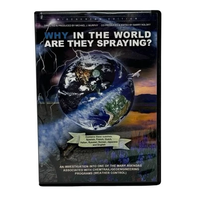 Why In The World Are They Spraying ? Weather Control DVD - C12 - Image 1 of 4