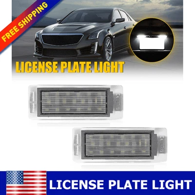 2 luces LED de matrícula para Chevrolet Trax Traverse 2013-2020 accesorios Foto 1 de 4