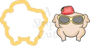 Cortador de galletas Turkey Friends - Imagen 1 de 1