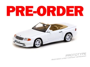 (Pre-order) Tarmac Works 1/64 Mercedes-Benz SL 500 Koenig Specials White - Picture 1 of 6
