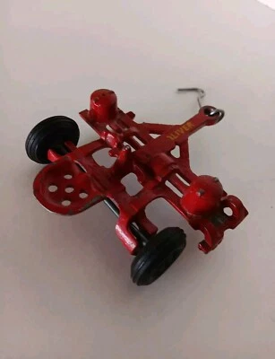 Juguete Oliver Diecast Farm Implement rojo vintage coleccionable  Foto 1 de 4