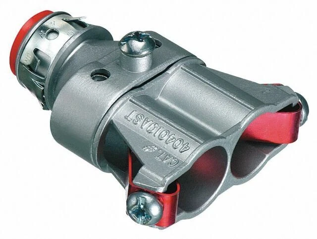 Arlington 404010AST Duplex 3/8 Inch MC Flex Connector