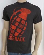 Grenade 3D Explosion Tee Mens Black 100% Cotton Short Sleeve T-Shirt New NWT