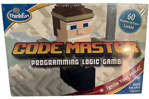 CODE MASTER- Programming LOGIC GAME-THINKFUN-60 Levels - NEW/SEALED- Ages 8 + - Picture 1 of 2