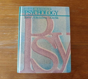 Psychology - Darley, Glucksberg, Kinchla - Hardcover Textbook - Picture 1 of 6