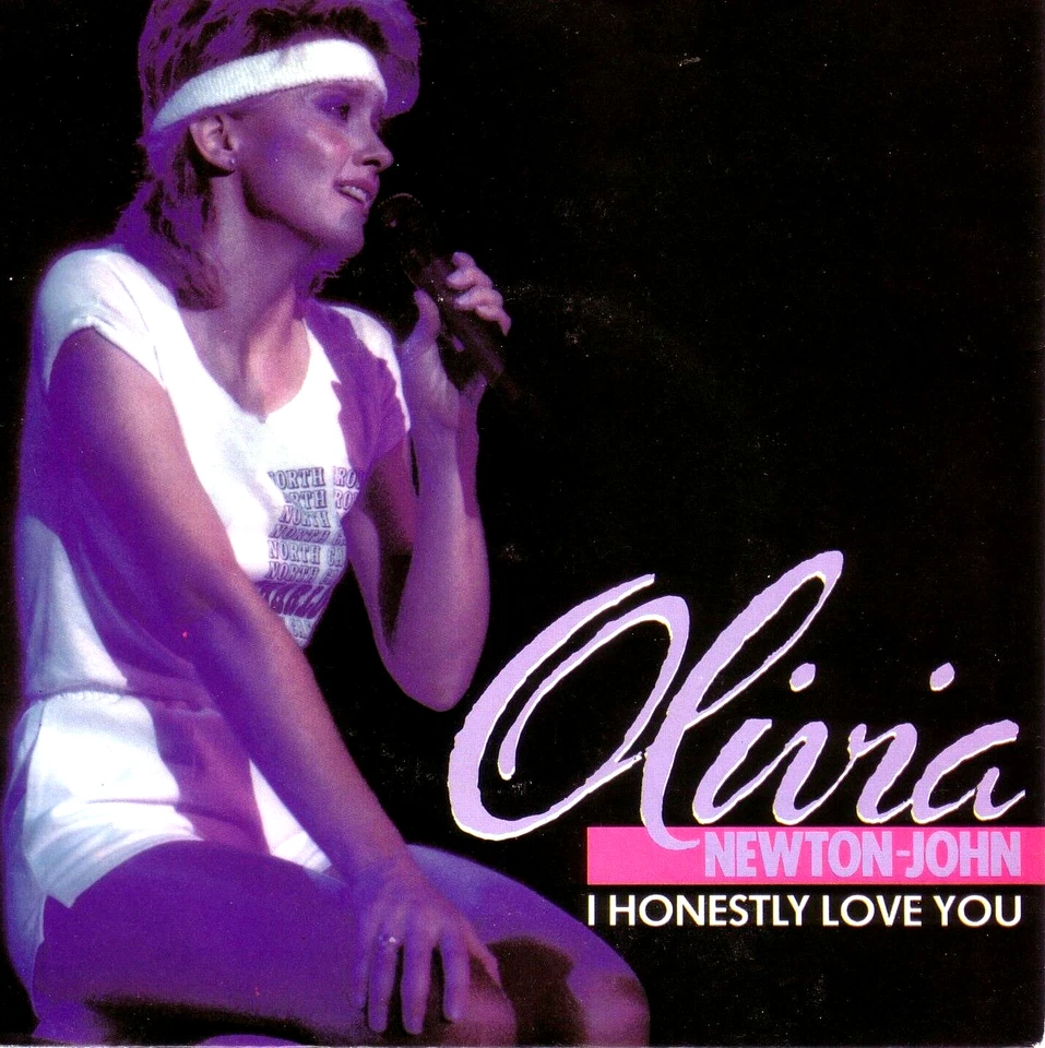 NEW OLIVIA NEWTON-JOHN UK 7" VINYL I Honestly Love You / Physical live - Image 1 of 1