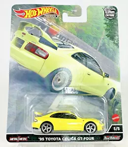 2022 HOT WHEELS Premium ‘95 TOYOTA CELICA GT-FOUR Car Culture Real Riders - Picture 1 of 4