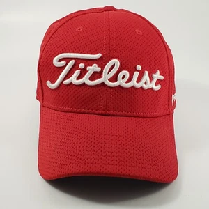 Titleist Footjoy Cap Hat Pro V1 Adult M/L Flex Red - Picture 1 of 11