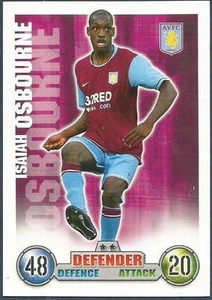 Topps Match Attax 2007-08 Trading Card - Aston Villa - Isaiah Osbourne - Bild 1 von 1