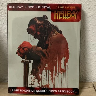 📀 Hellboy (BLU-RAY+DVD) Limited Edition Doubled-Sided Steelbook - Image 1 of 4