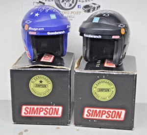 Dale Earnhardt GM Goodwrench Service 1/4 Scale NASCAR Mini Helmet Lot - Bild 1 von 2