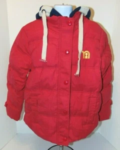 Kids Dong Kang Unisex Red Jacket w/Removable Blue Hood Size M (10) Eur 140 - Picture 1 of 8