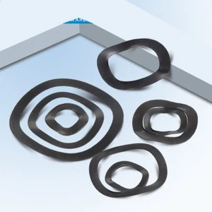 M4-M118 Wave Washers/Wave Lock Washers Wave Type Carbon Steel Black Metric  - Picture 1 of 6